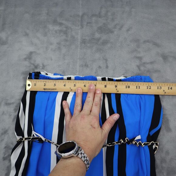 Chocolate Shirt Womens S Multicolor Striped Pullover Built In Bra Tube Top - Picture 3 of 16